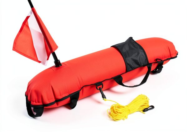 OUKENS Torpedo Buoy Nylon TPU Dive Float-7