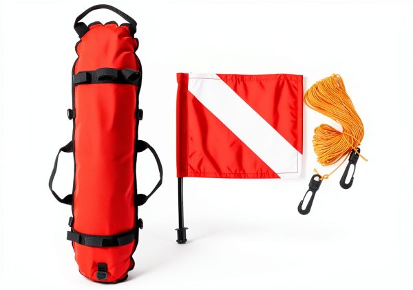 OUKENS Torpedo Buoy Nylon TPU Dive Float-0