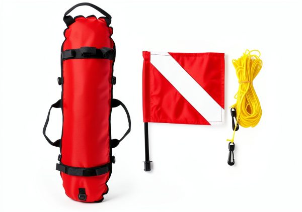 OUKENS Torpedo Buoy Nylon TPU Dive Float-3