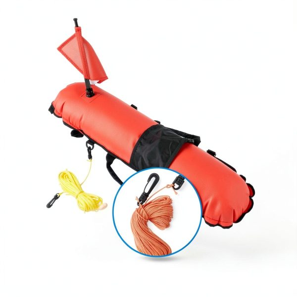 OUKENS Torpedo Buoy Nylon TPU Dive Float-5