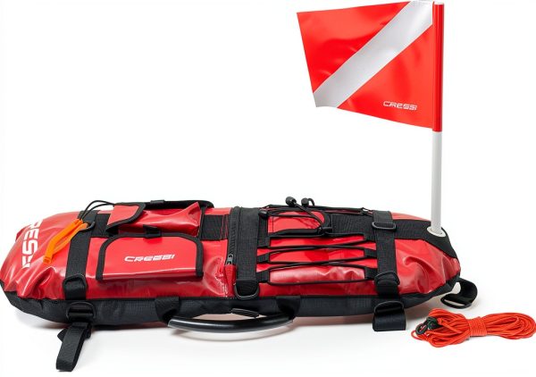 Cressi Signal Board Buoy Red Nylon Float-0