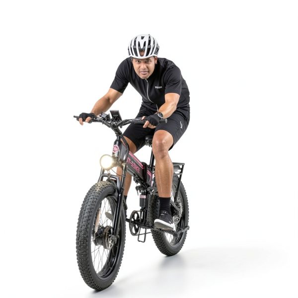 MTRSUE Bike tt-7567 5000W Dual Motor 26" Aluminum Folding 7-Speed-6